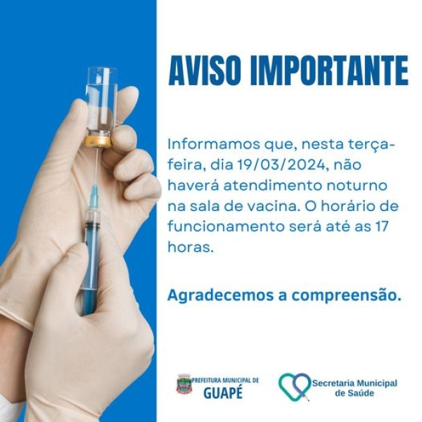 AVISO IMPORTANTE