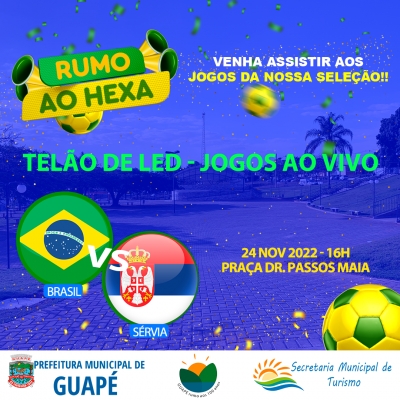 Rumo ai Hexa - Jogos ao Vivo (Brasil vs Sérvia)